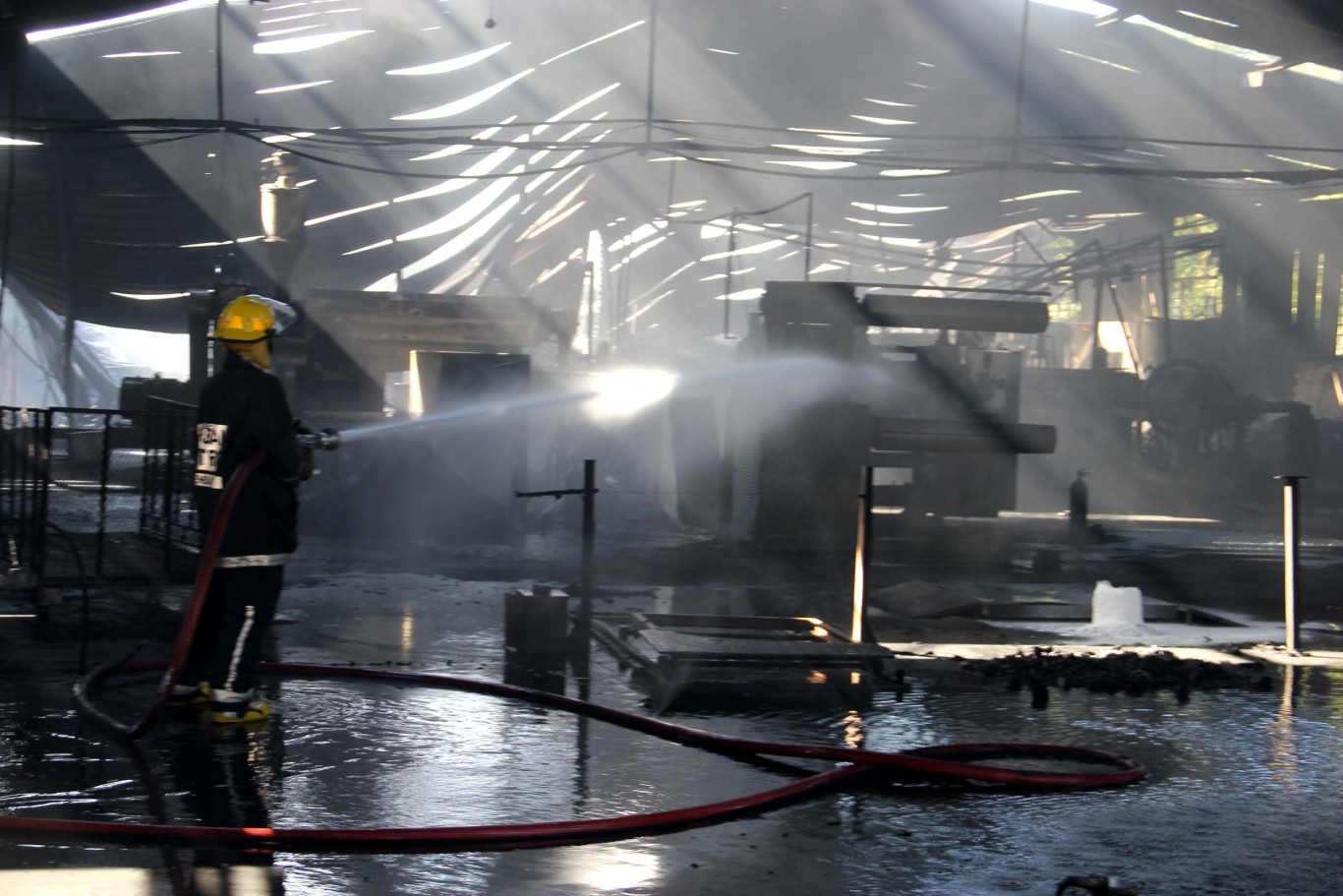 14 Humans And 2 Slippery Reptiles Treated For Smoke Inhalation After Factory Fire 