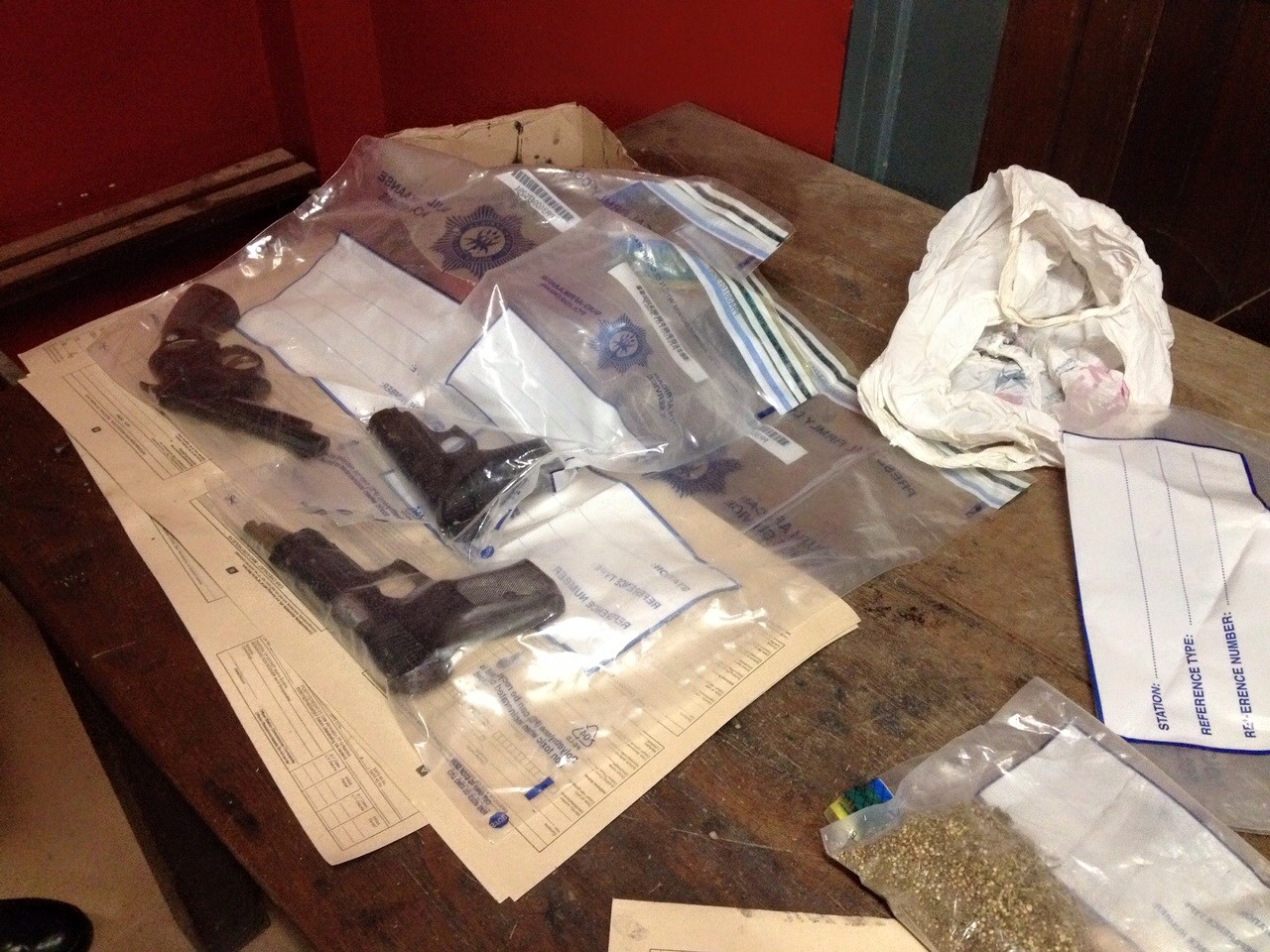 Suspects arrested in possession of illegal firearms and dagga after tip-off