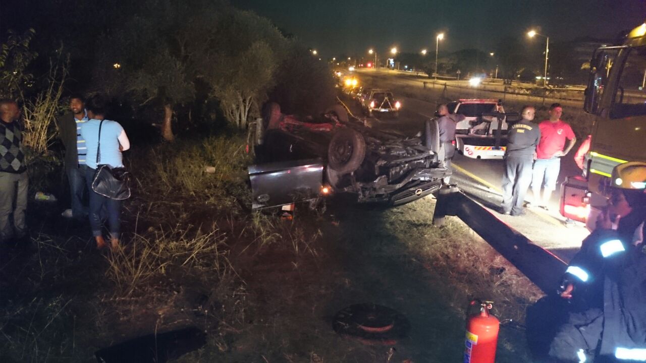 KZN Westville road crash leaves two injured