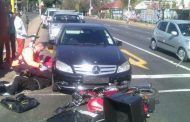 Biker injured in collision in Hillbrow