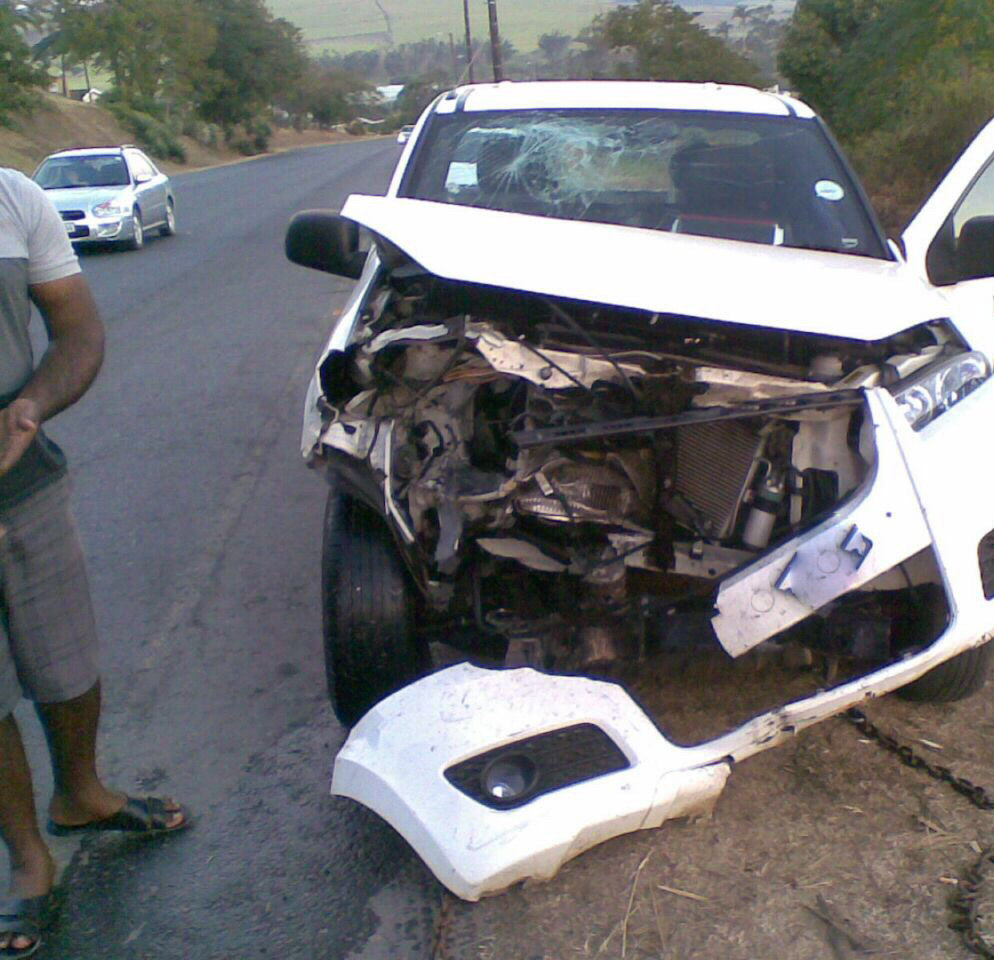 KZN Shakaskraal crash leaves man injured