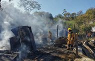 A fire has destroyed several informal dwellings near Port Shepstone