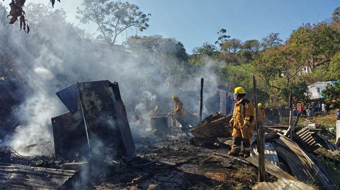 A fire has destroyed several informal dwellings near Port Shepstone