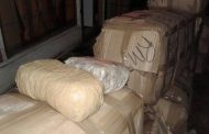 Female arrested for being in possession of compressed dagga estimated at R2 million