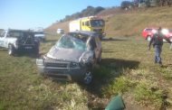 KZN N2 Umgababa rollover accident leaves woman injured