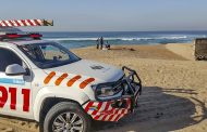 Umhlanga beach rescue after man falls while walking his dog