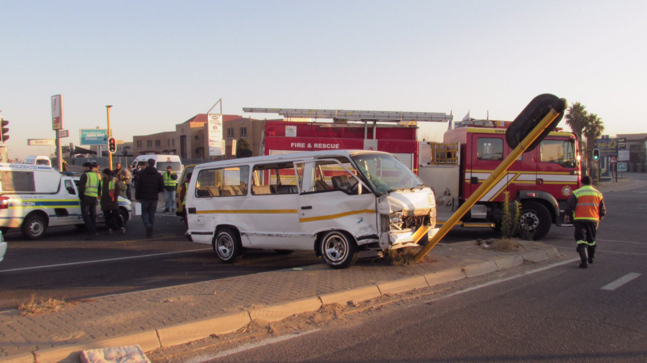 Centurion crash leaves woman injured