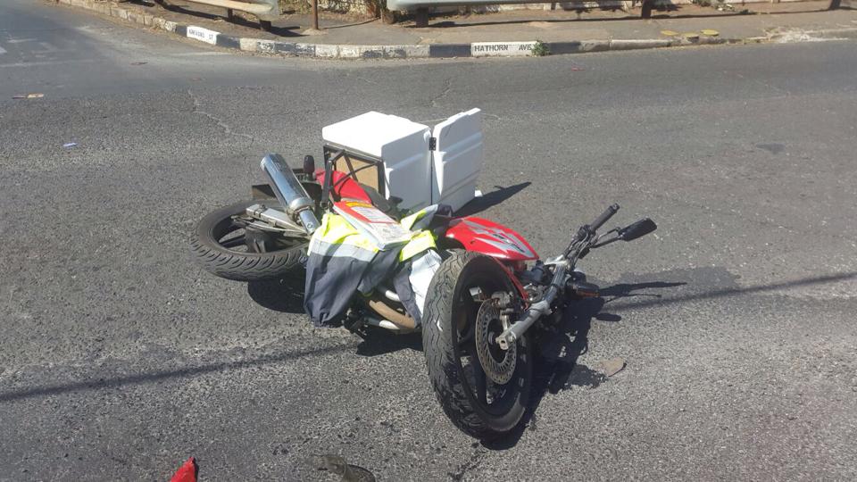 Motorbike collision in Sydenham leaves biker and driver injured