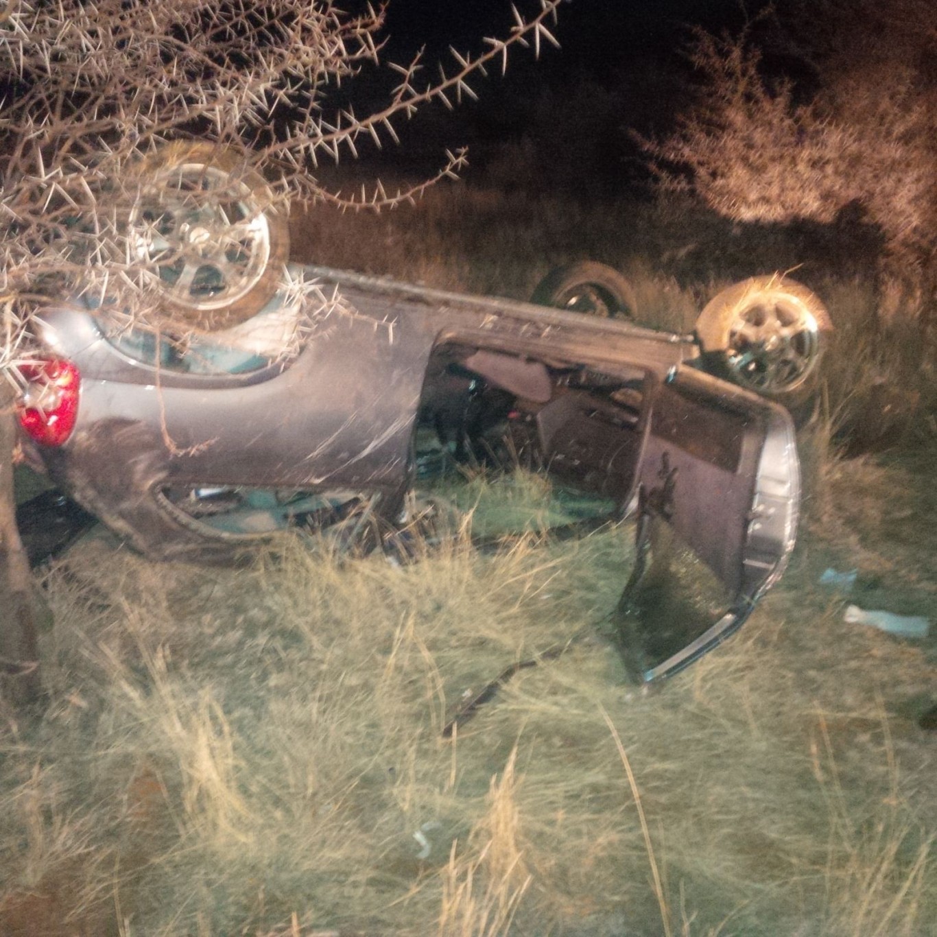 Man critical after vehicle overturns on the R64 between Kimberley and Boshoff