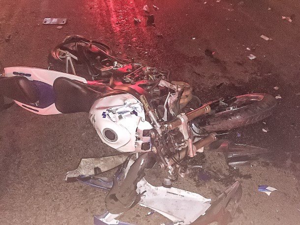 Akasia Bike accident leaves two critically injured