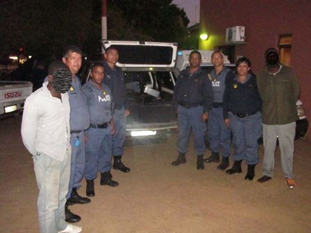 Suspects arrested and stolen Vodacom and MTN batteries recovered in Darling