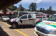 Lady treated by paramedics after collapsing at filling station