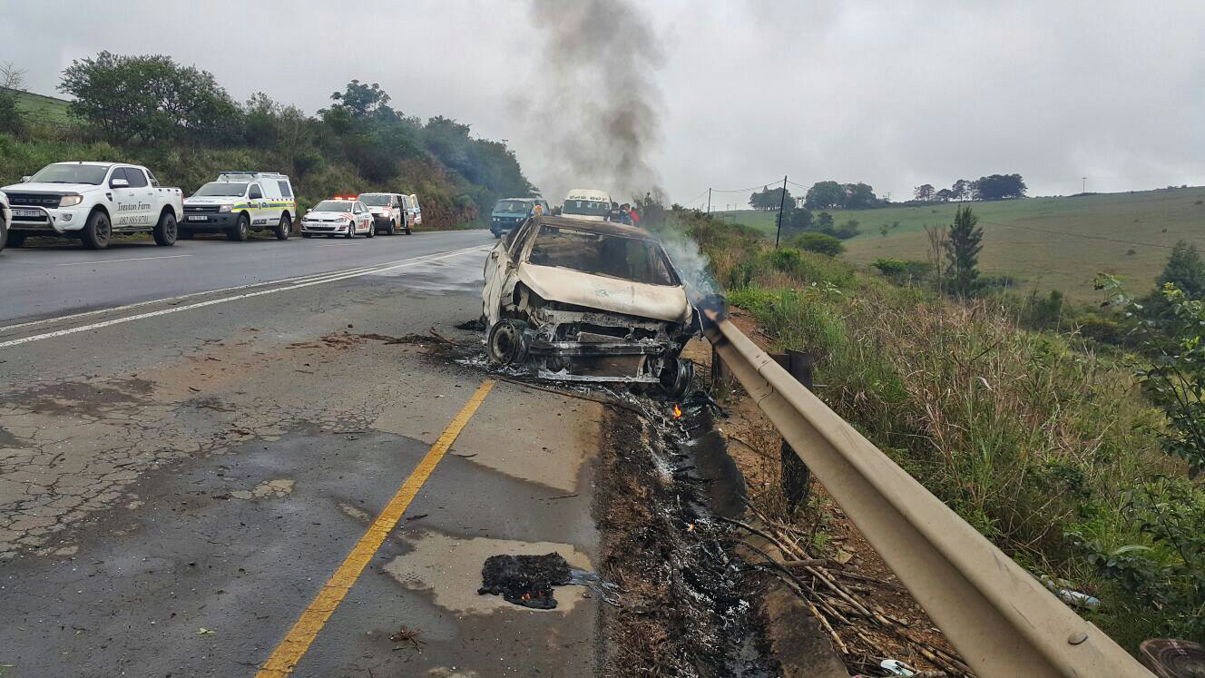 Midlands R603 crash leaves three injured