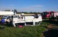 14 Injured in taxi rollover on the R59 after Swartkoppies