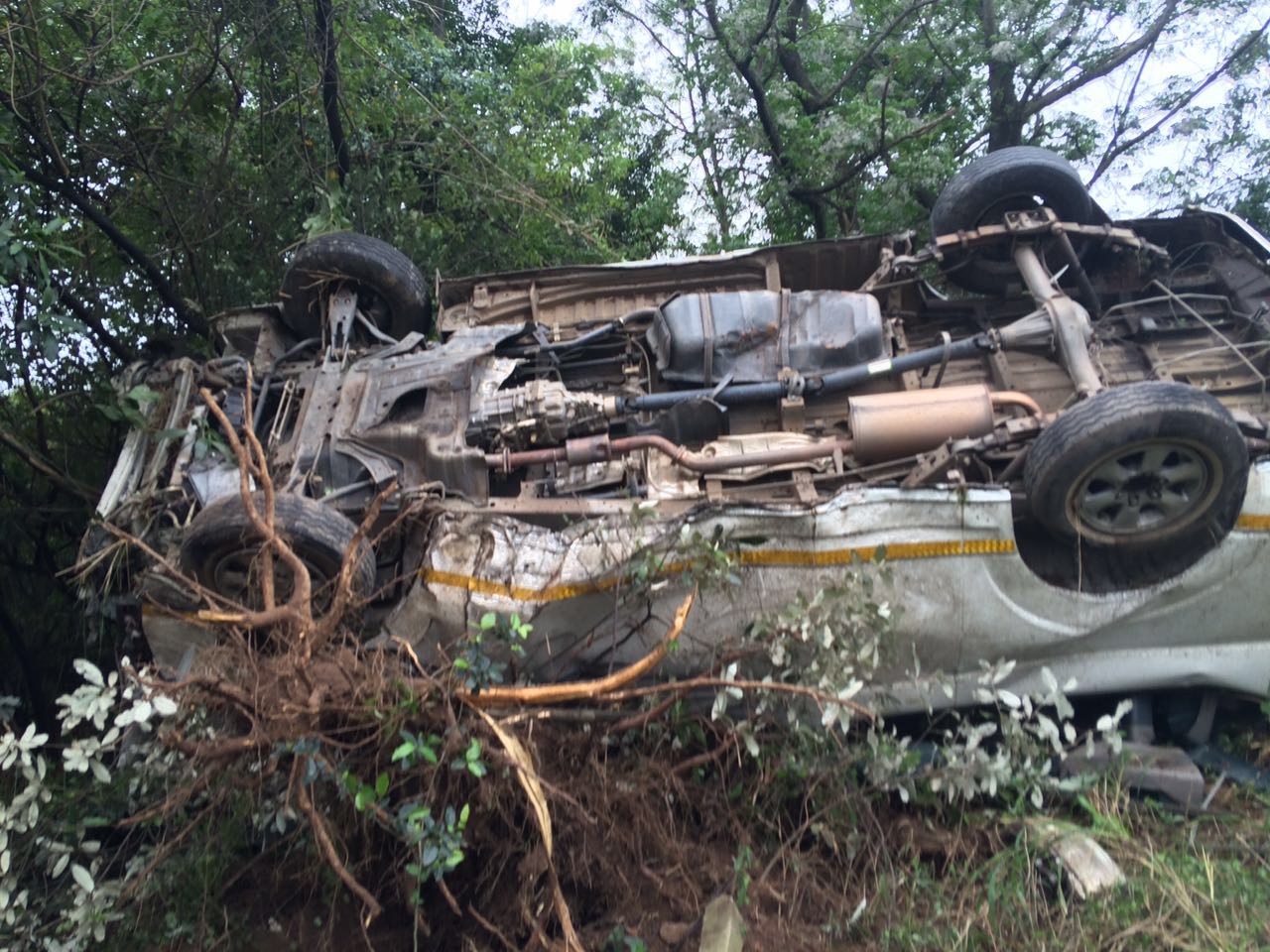 13 Injured in taxi collover crash in Westville