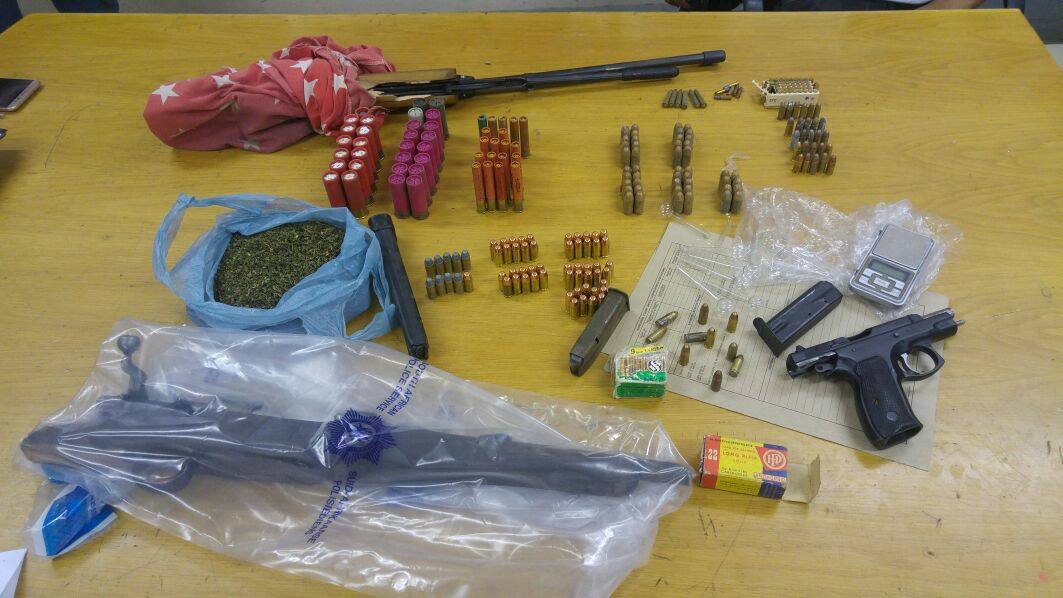 Arrest for the illegal possession of firearms, ammunition and drugs in Hanover Park