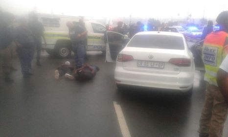 2 Suspects arrested for business robbery, Crown Mines