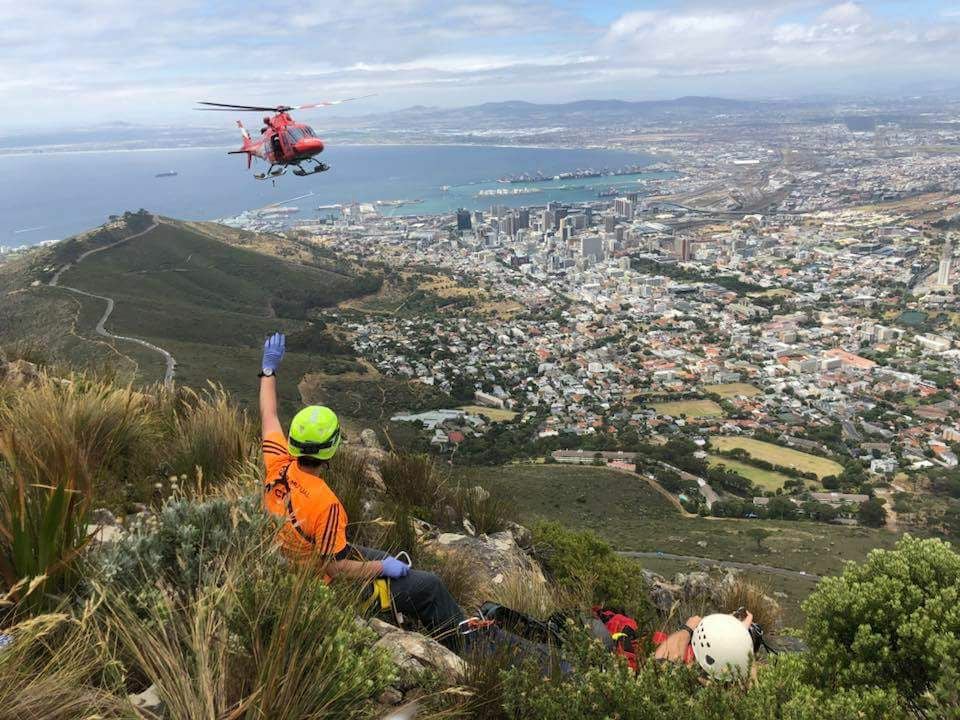 A male in his thirties airlifted to Vincent Palotti Hospital from Lions Head