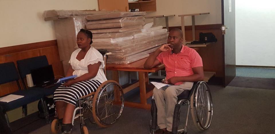 SAPS Provincial Employee Health and Wellness Services in Limpopo distribute wheelchairs and ergonomic furniture