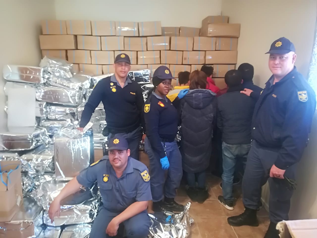 Massive bust closes down alleged counterfeit factory worth millions