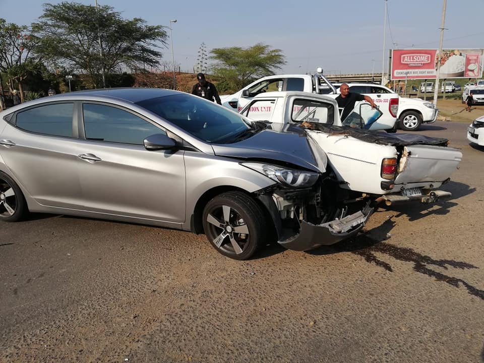 Three Injured In Collision in Phoenix - KwaZulu Natal