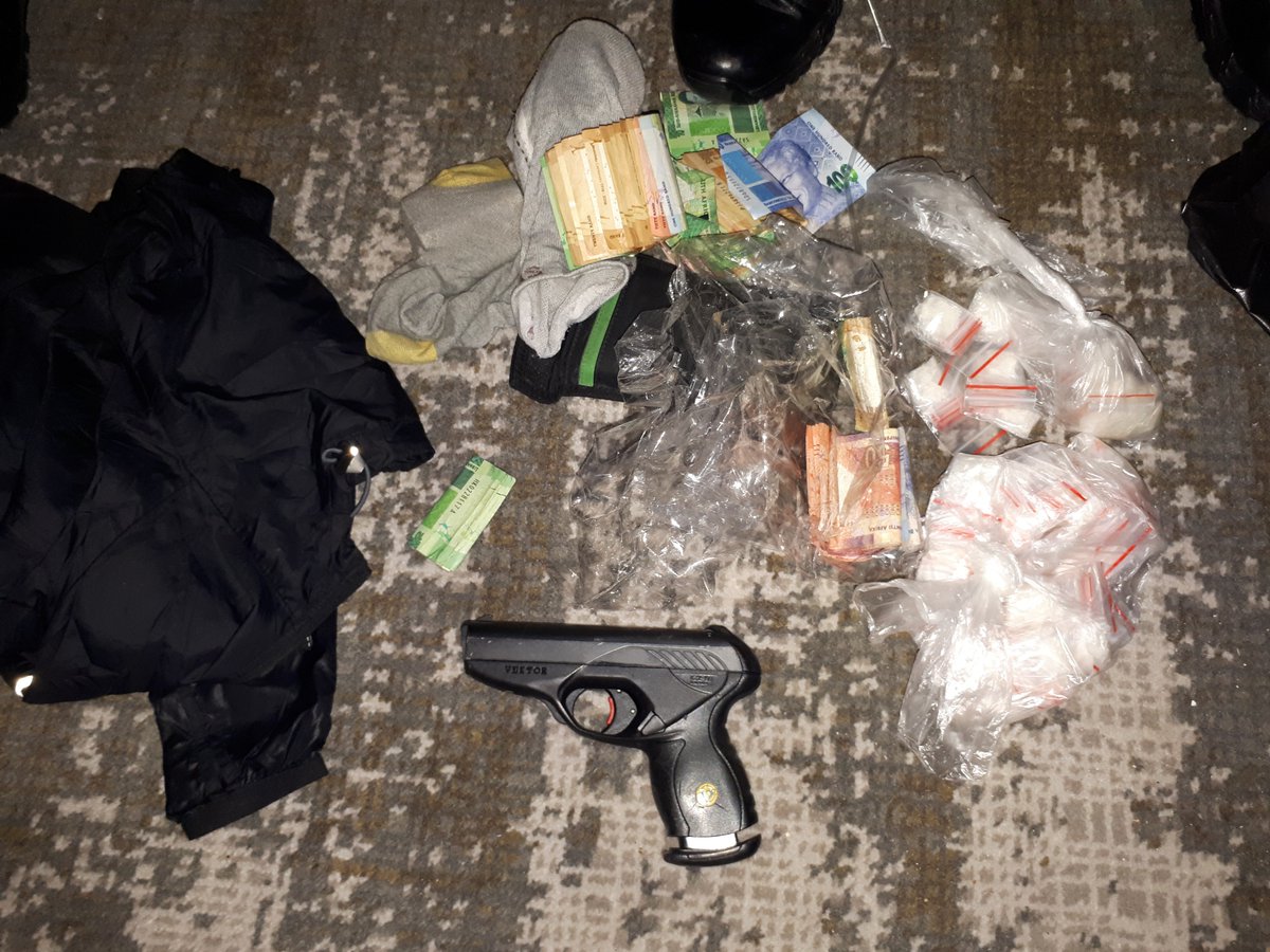 Several suspects arrested during a crime operation in Manenberg