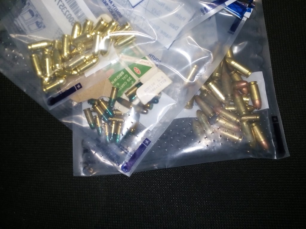 Two suspects arrested for the possession of prohibited firearms in Tafelsig