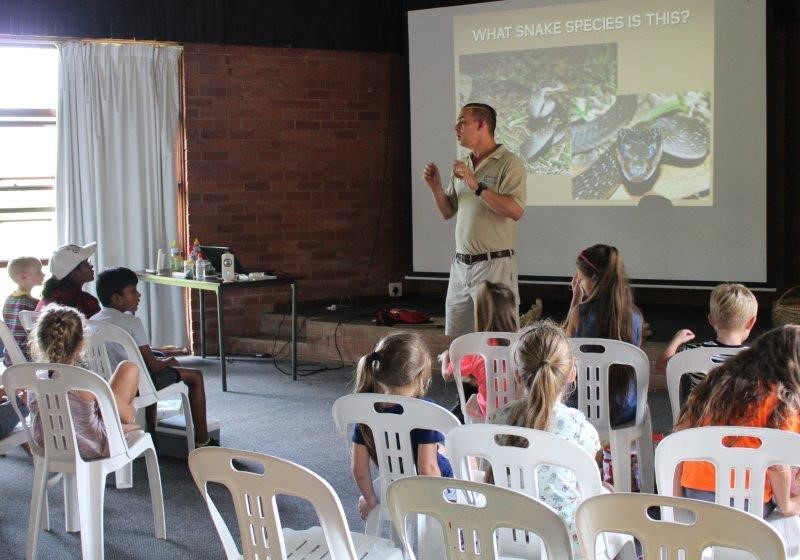 Spring is snake time; Crocworld is offering a unique snake safety course for children