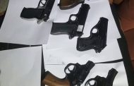 Hawks arrest five linked to a gun shop armed robbery