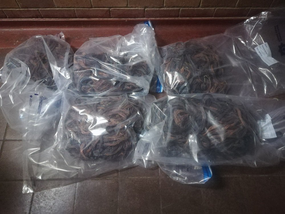 Police arrest four for copper theft in Hopetown