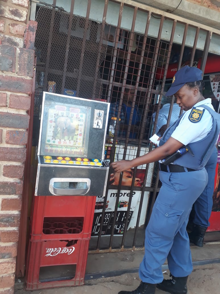 Gambling machines confiscated outside Potchefstroom