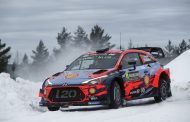 Hyundai on podium again in Rally Sweden