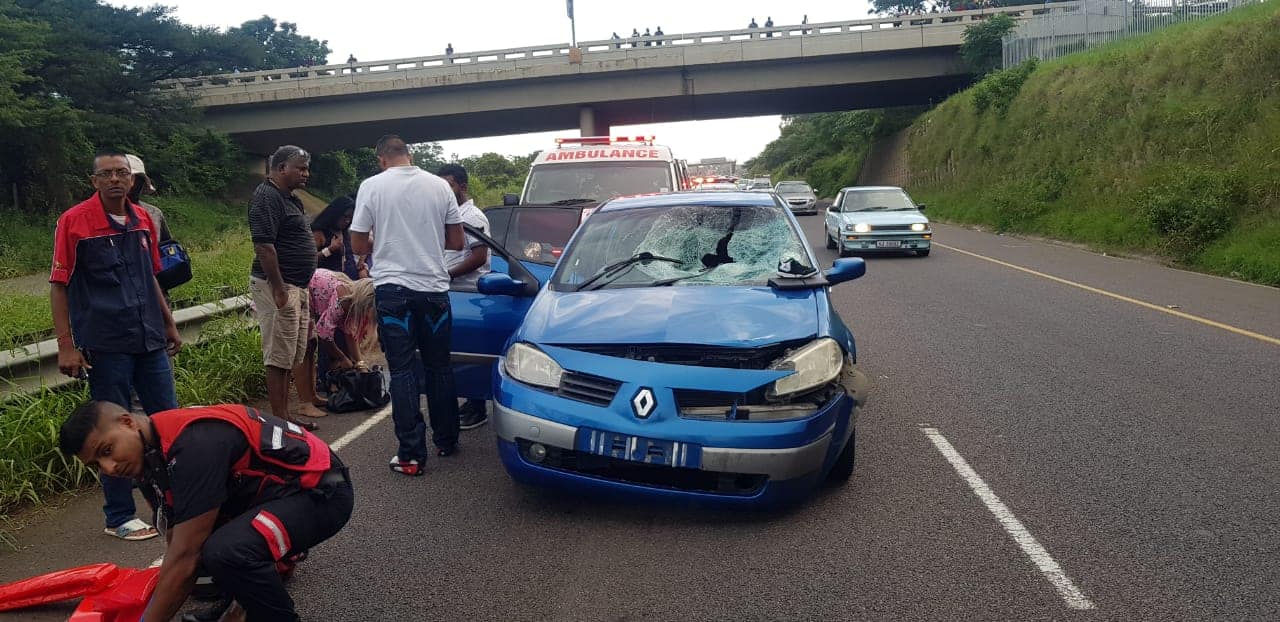 Self-confessed marijuana dealer run over on the north bound lane of the R102 in the vicinity of the Verulam