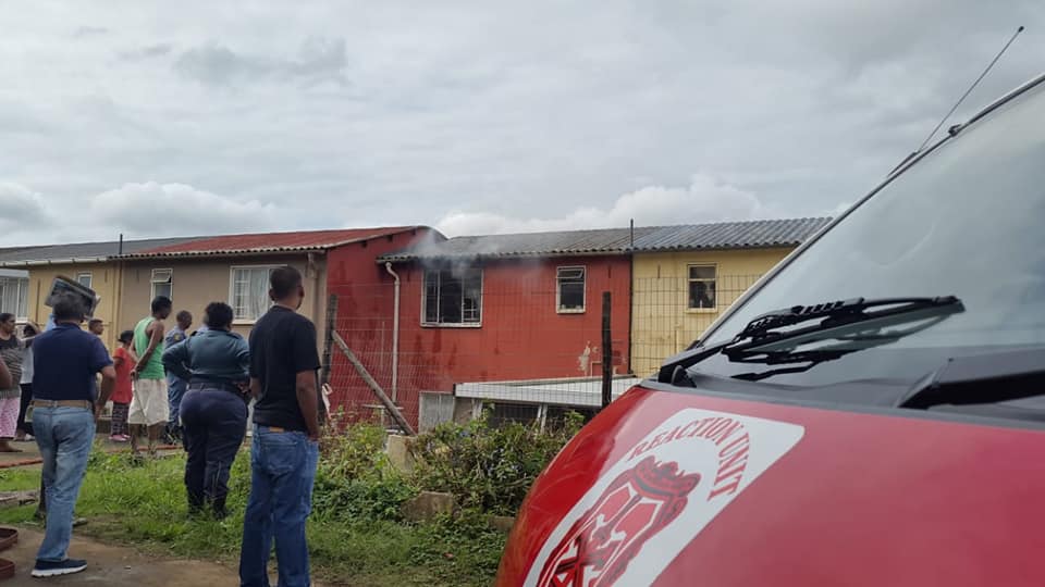 Seriously ill man burnt in house fire in Eastbury