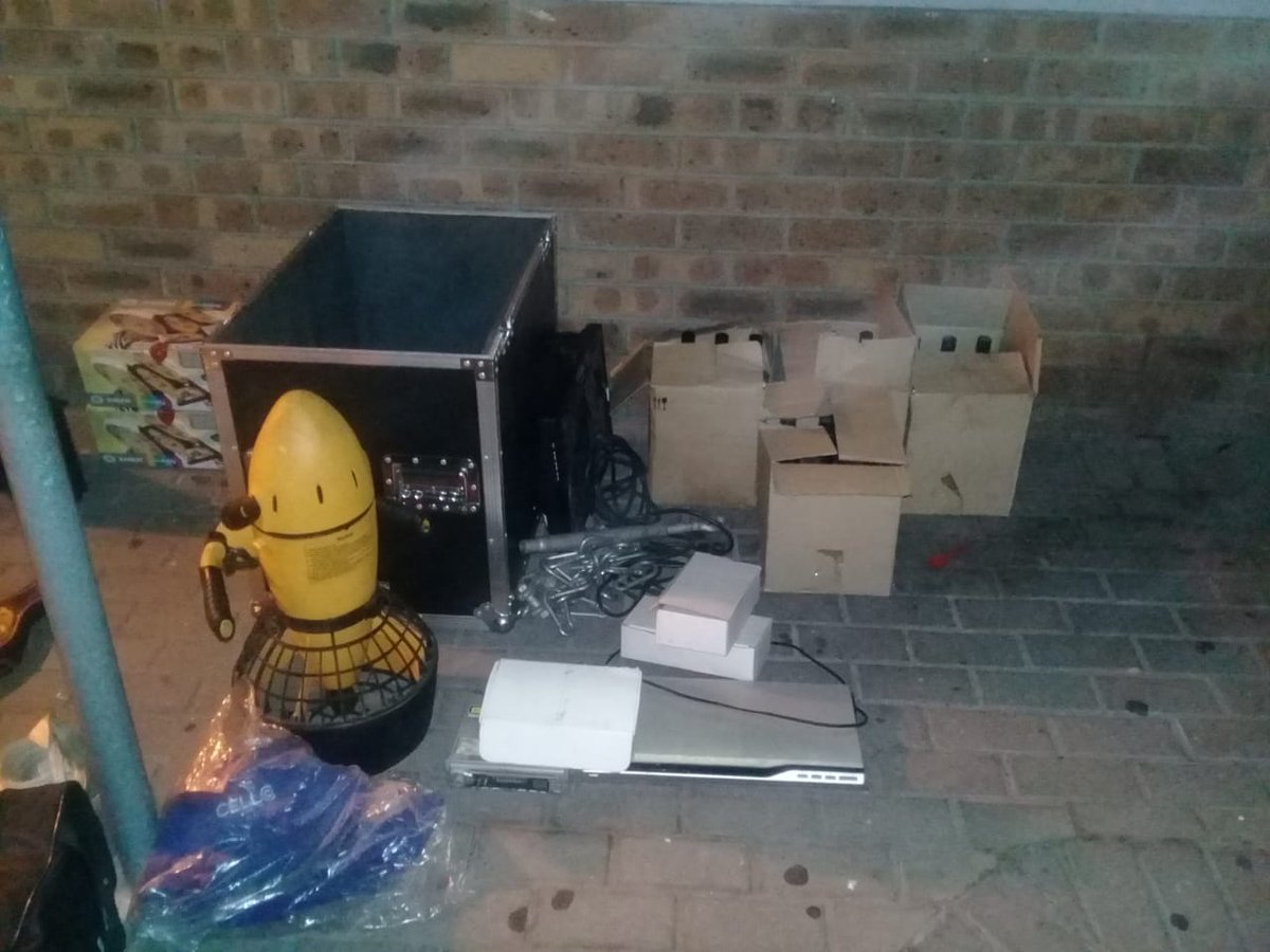 Three suspects apprehended in Kraaifontein with presumed stolen property