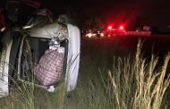 Minor injuries after vehicle rollover at Knoppieslaagte