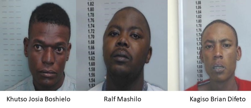 Three accused involved in a series of business robberies given lengthy jail terms