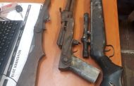 Two shotguns and an AK47 seized in Qumbu