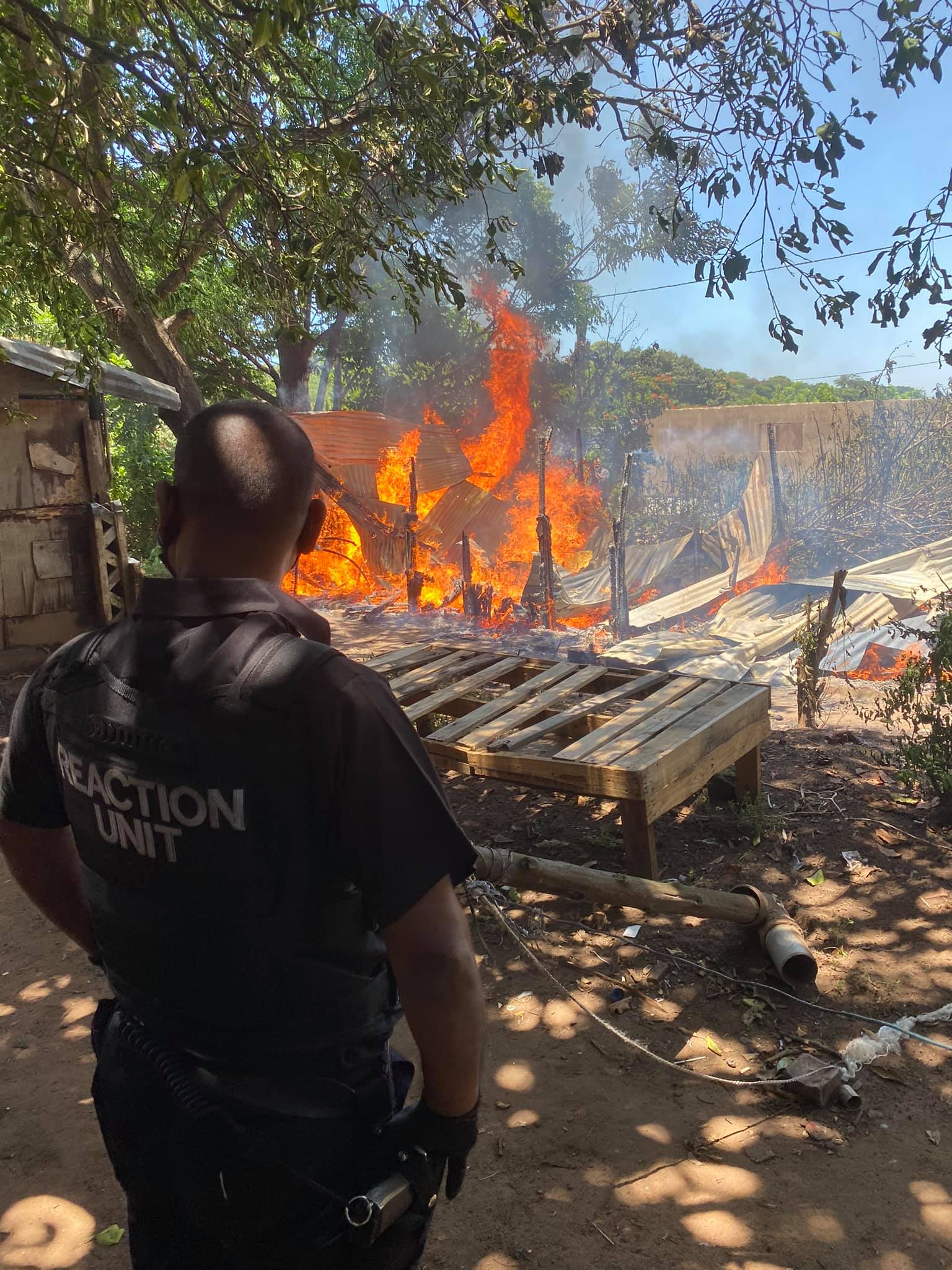 Suicide victim’s home gutted by fire in Canelands