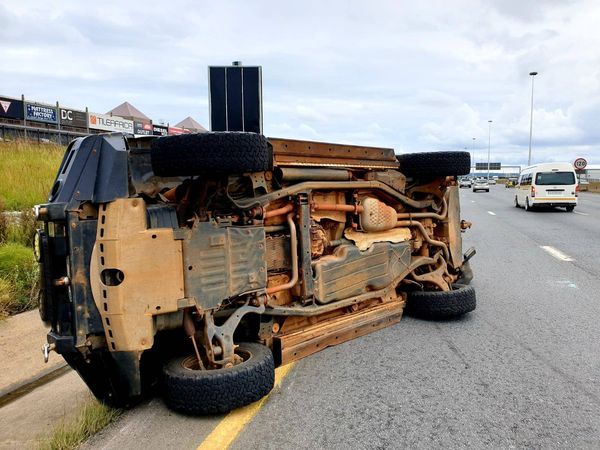 One injured in a collision on the M1 North, Woodmead