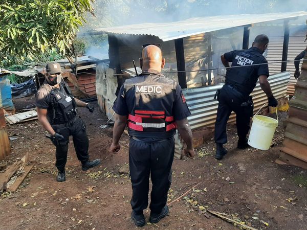 Wood and iron home gutted in a fire in Tongaat