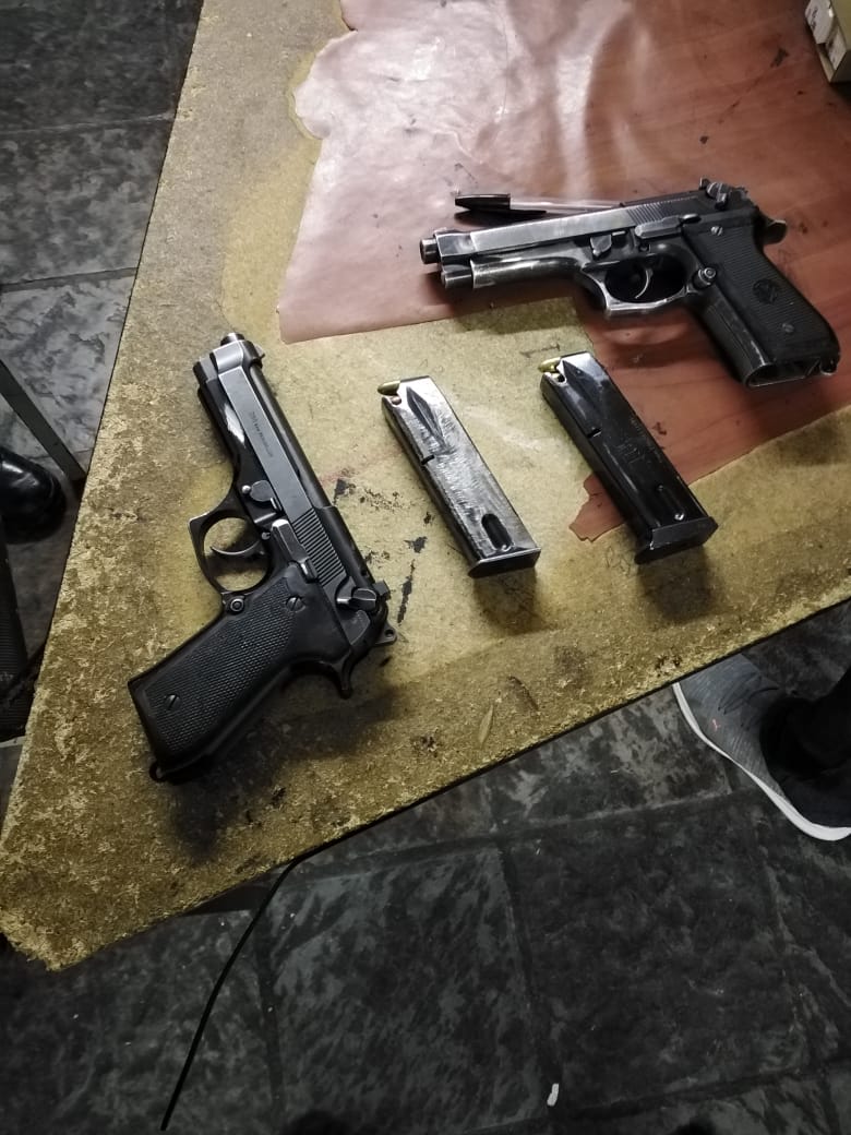 Suspects arrested for drugs, firearms and ammunition by Lockdown II forces