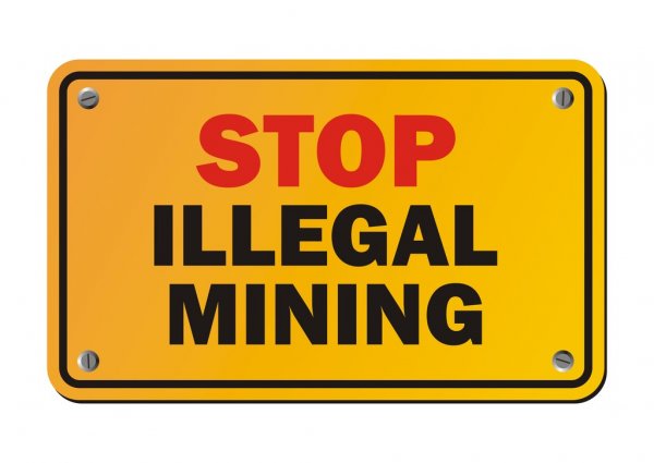 Nine apprehended for illegal mining