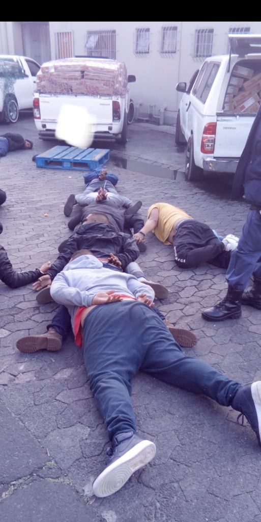 19 suspects arrested, nine vehicles seized after cargo truck is hijacked in Wynberg