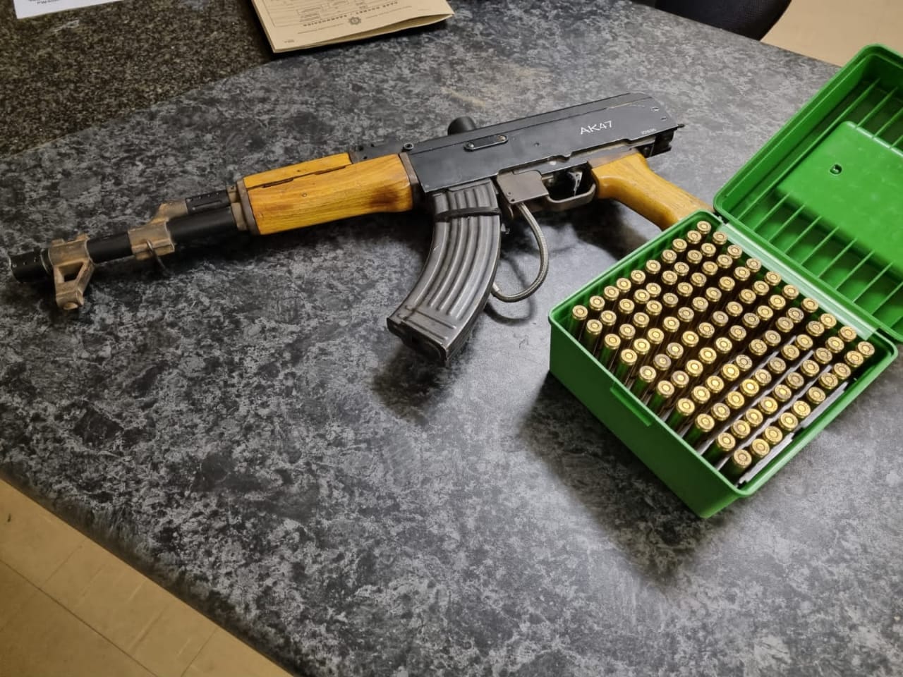 Suspects arrested for possession of prohibited firearms