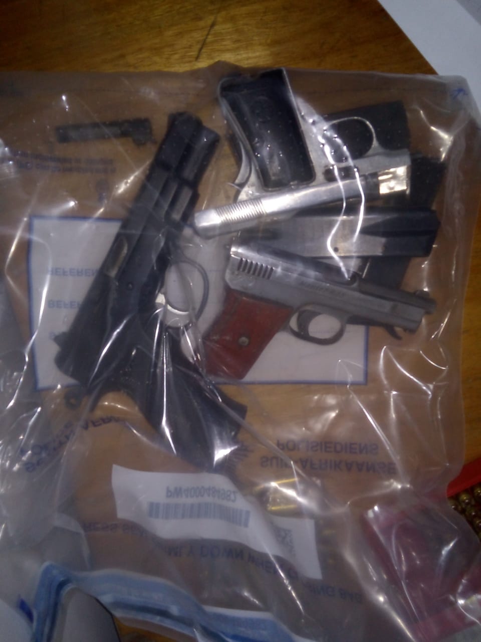 Anti-Gang unit confiscate firearms and drugs