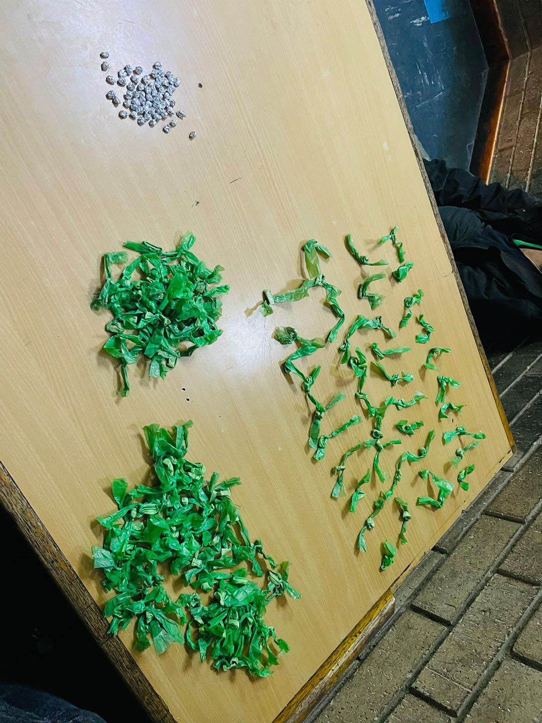 Three Nigerian males arrested for possession & dealing in drugs & bribery in the JHB CBD.