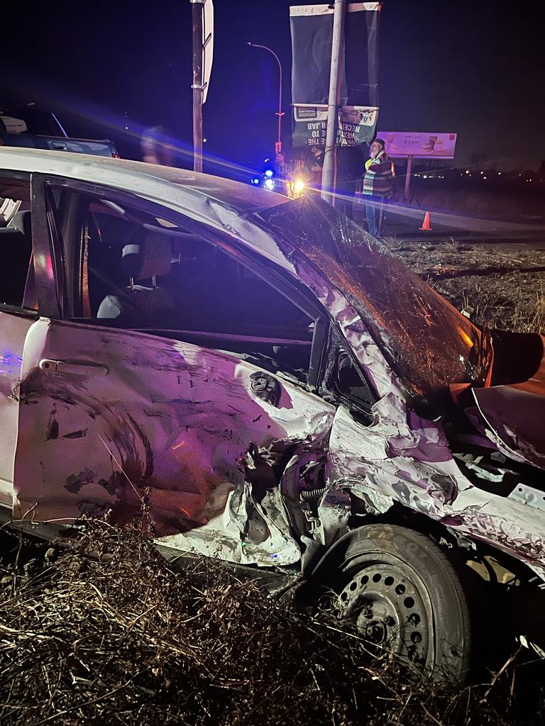 Five injured in a collision at the intersection of the R33 and R34