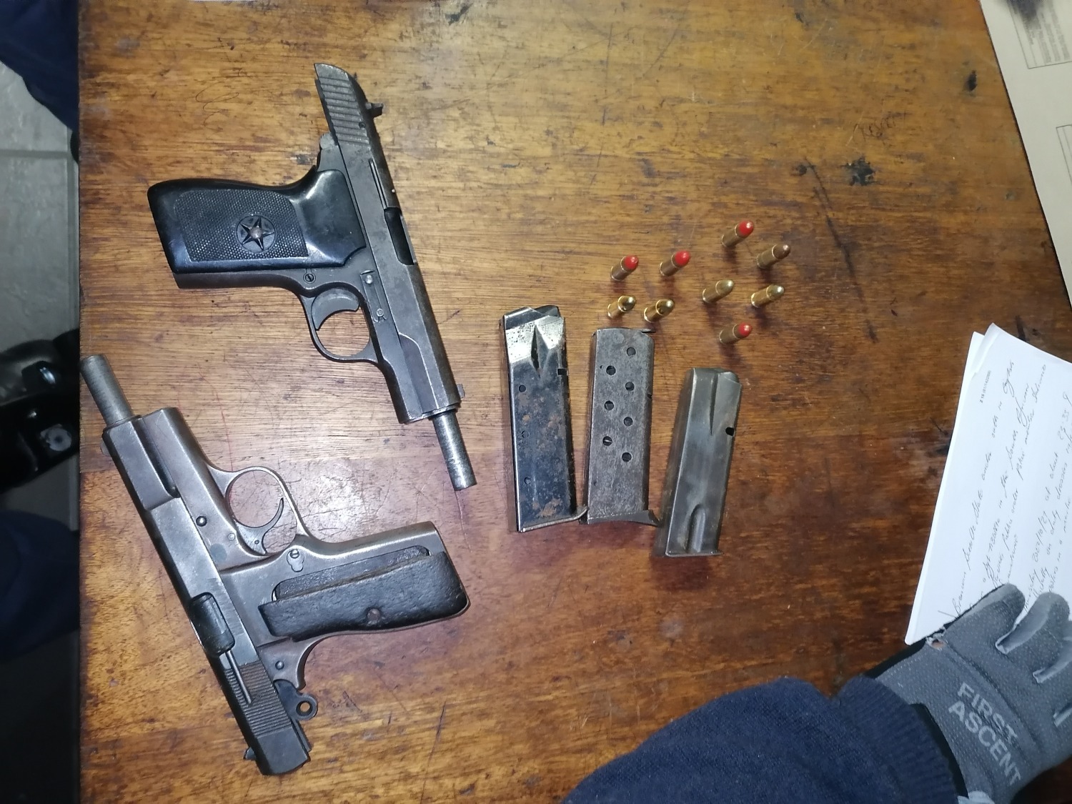 Police operations land suspects behind bars for the illegal possession of firearms