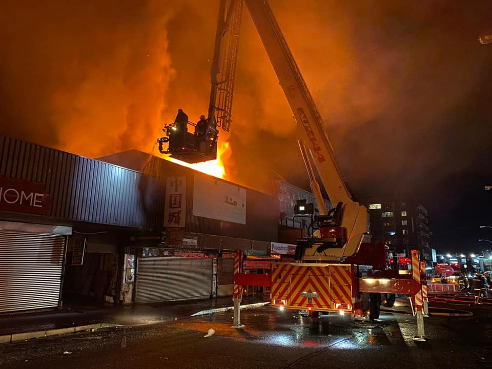 Structural fire in the Bloemfontein CBD